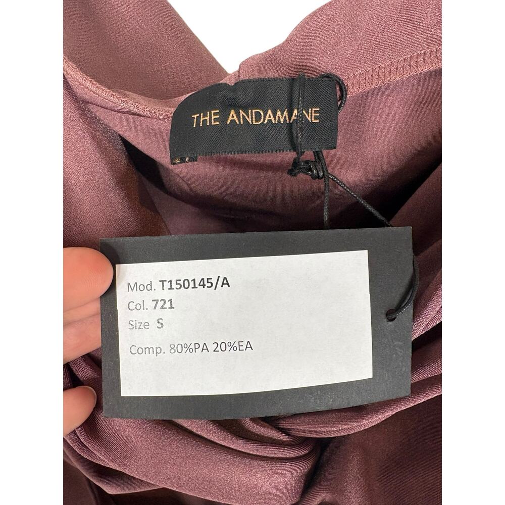 The Andamane Kendall Jumpsuit Off Shoulder Twist Front Catsuit Evening Y2k S - Picture 8 of 12